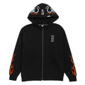 DGK Roamer Zip Up Hoodie - Black