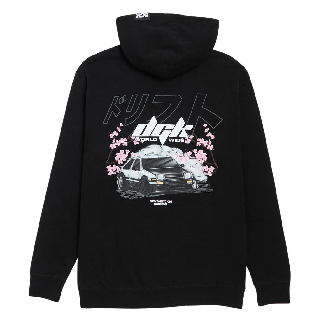 DGK Kanji Drift Hoodie - Black