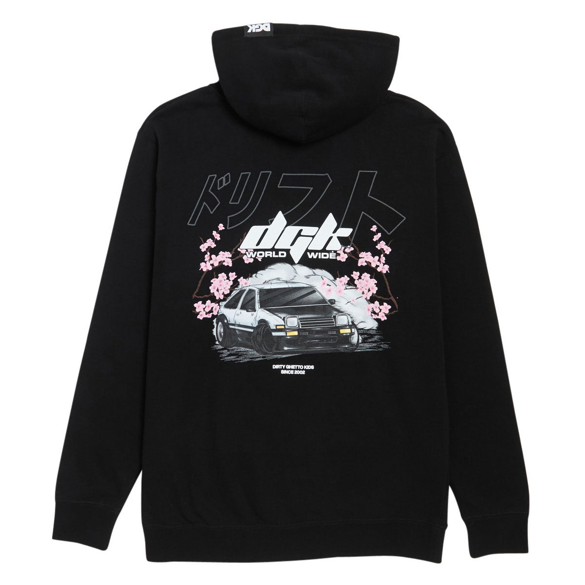 DGK Kanji Drift Hoodie - Black
