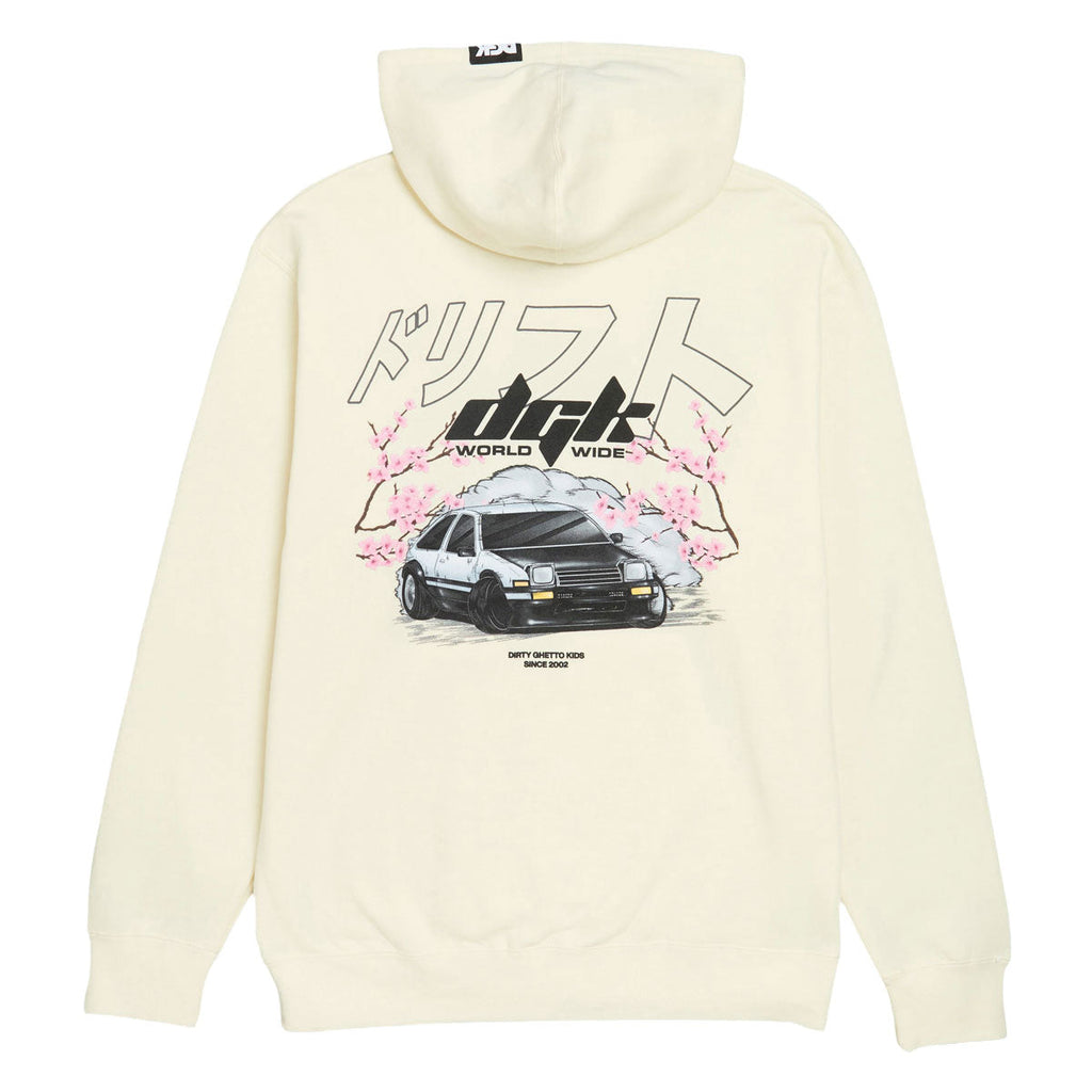 DGK Kanji Drift Hoodie - Bone