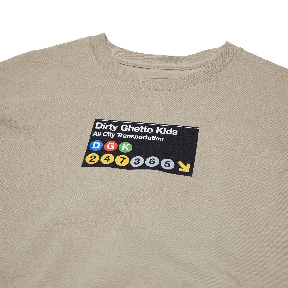 DGK Foot Patrol T-Shirt - Sand