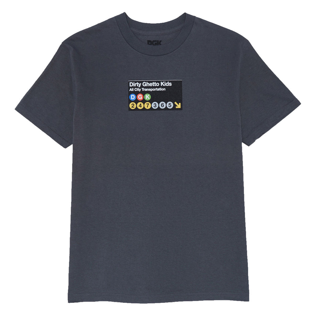 DGK Foot Patrol T-Shirt - Charcoal