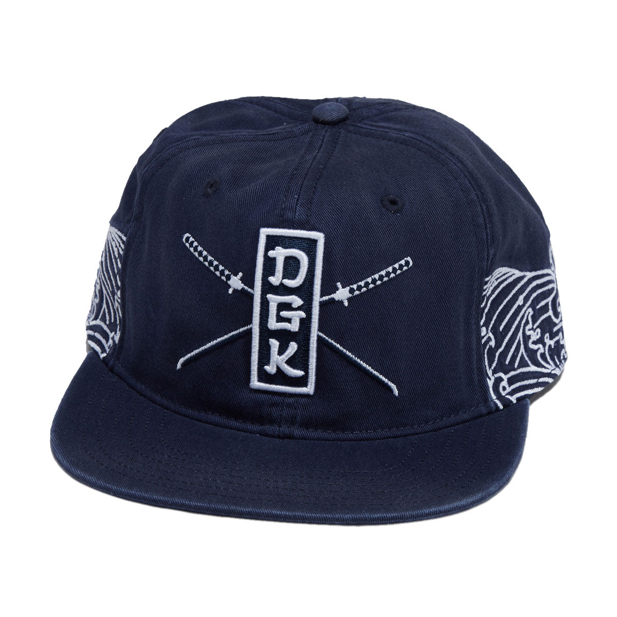 DGK Oceans Snapback Hat - Indigo