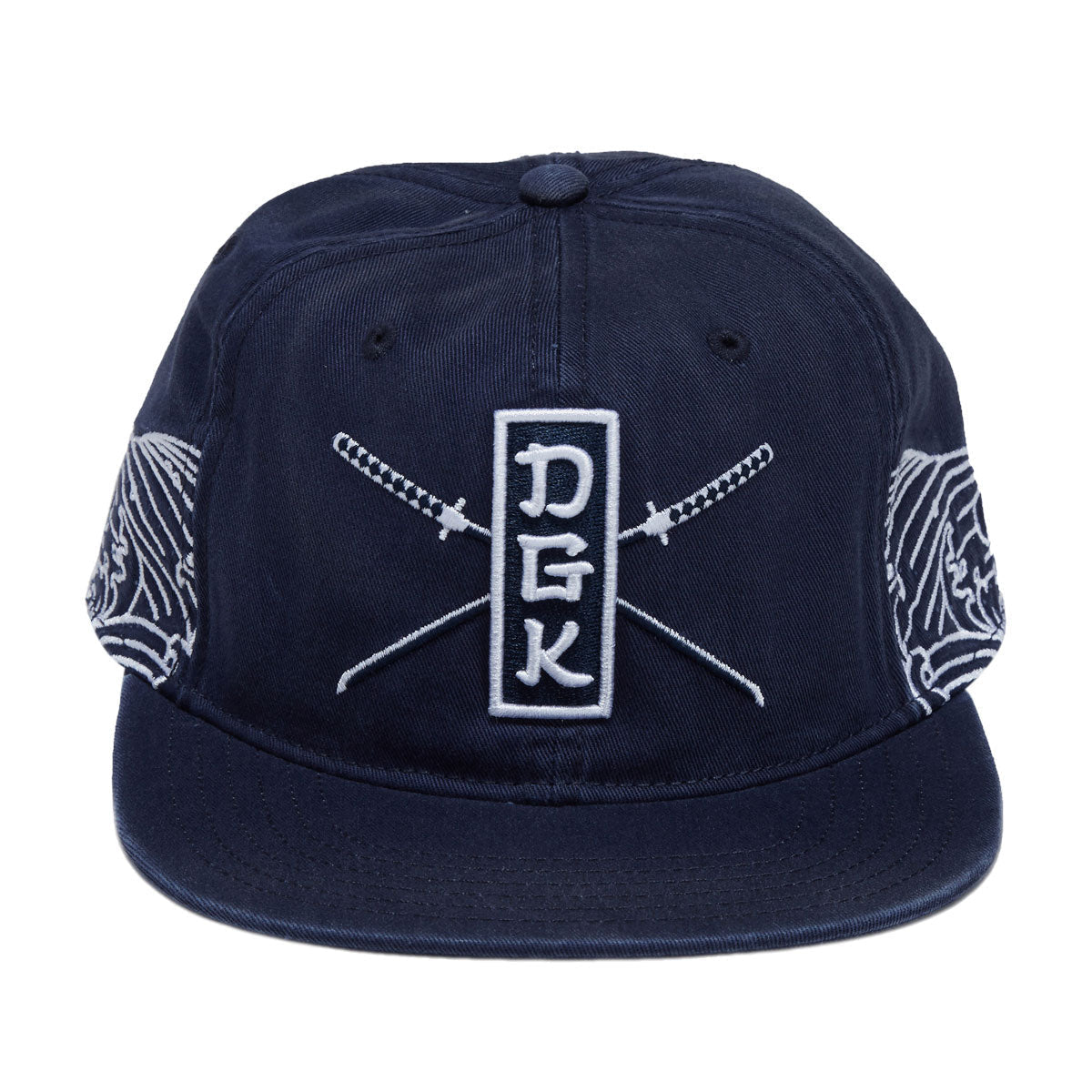 DGK Oceans Snapback Hat - Indigo