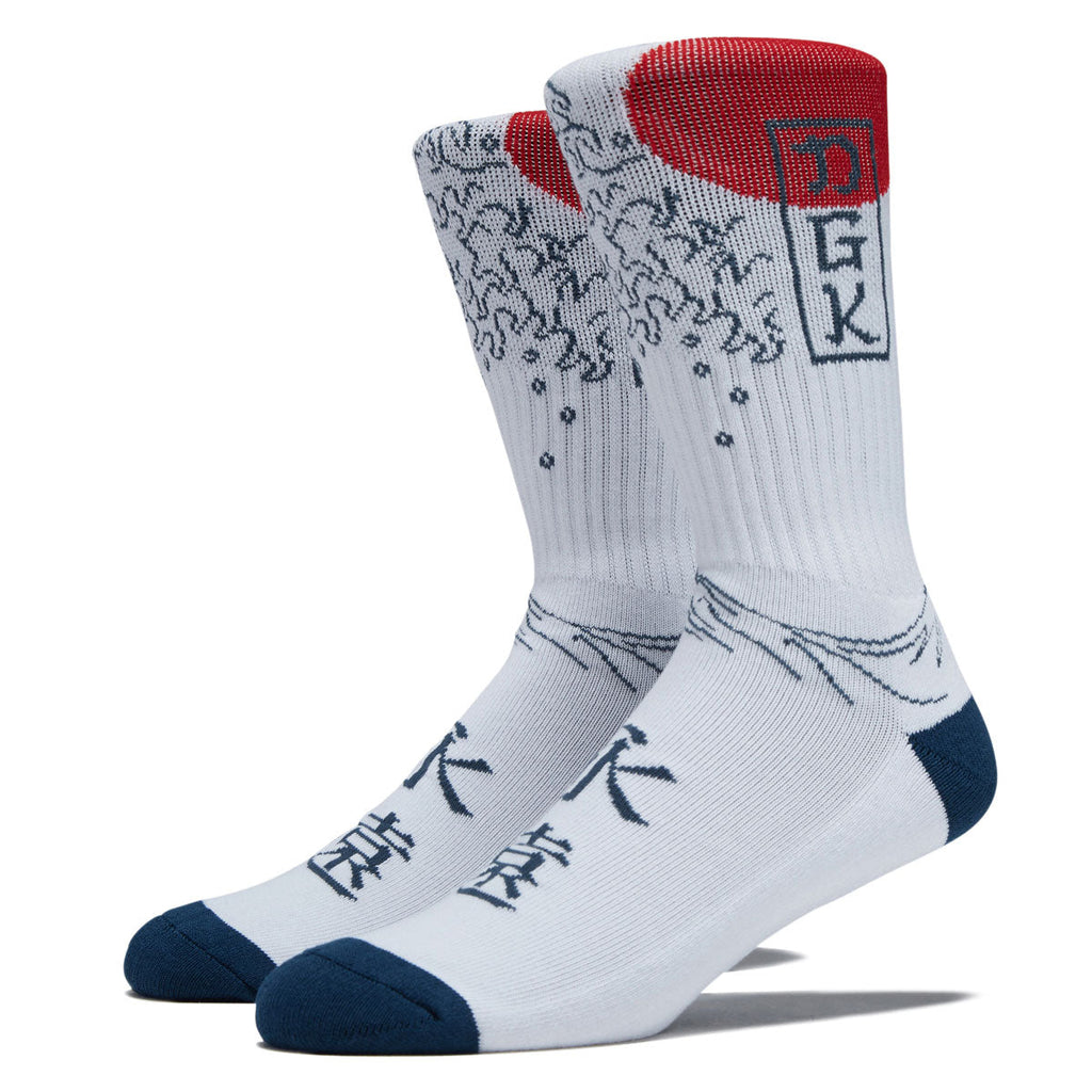 DGK Ubiquity Socks - White