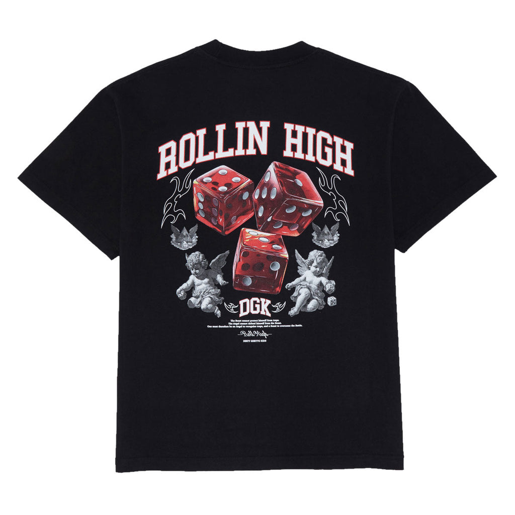 DGK No Traps Boxy Fit T-Shirt - Black