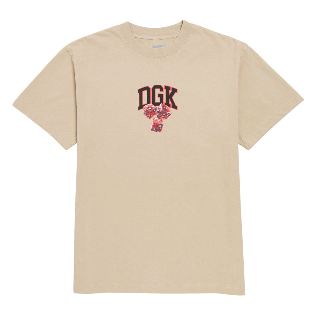 DGK No Traps Boxy Fit T-Shirt - Tan