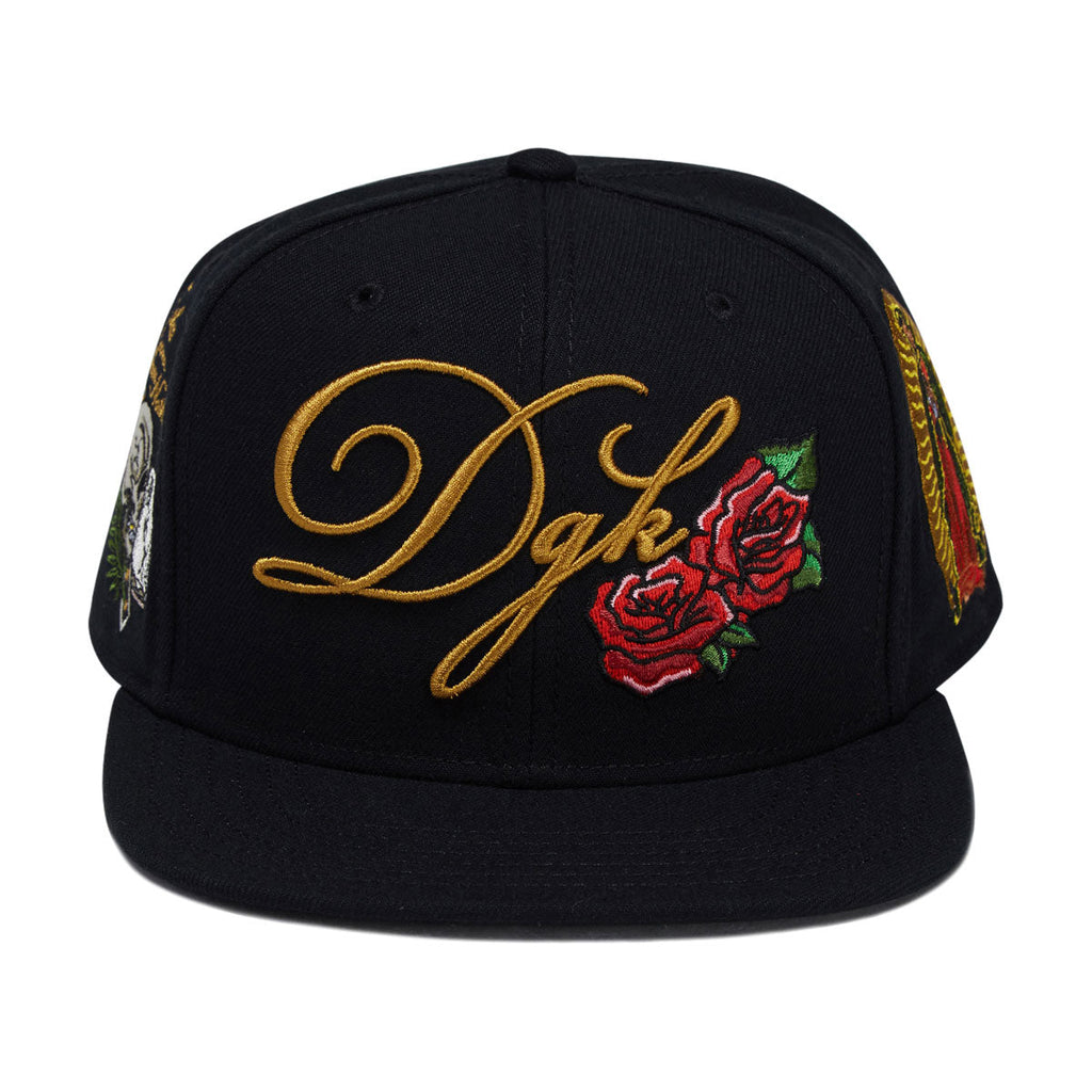 DGK Trinidad Snapback Hat - Black