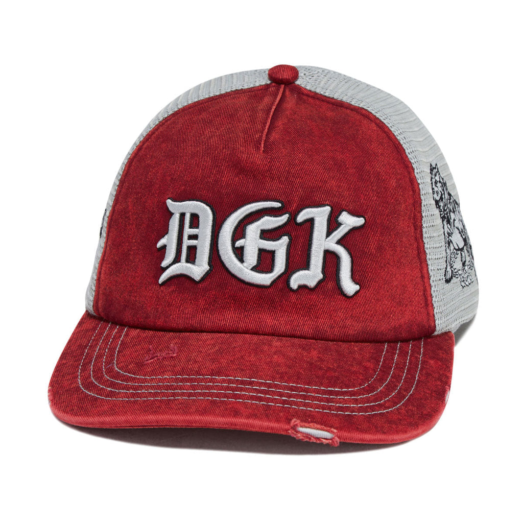 DGK Perro Trucker Hat - Burgundy