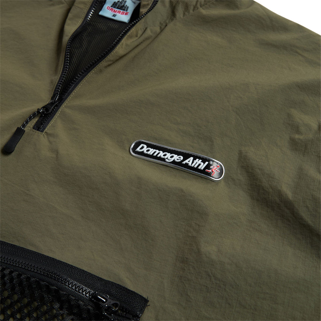 Damage Tundra 1/4 Zip Jacket - Military Green