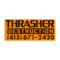 Thrasher Destruction 5" Sticker