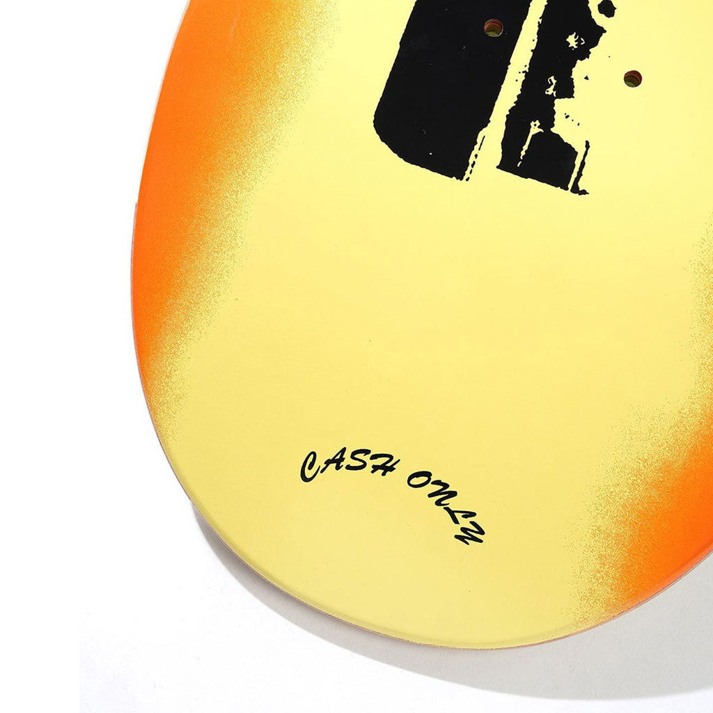 Cash Only Cheetos Skateboard Deck - Orange - 8.50"