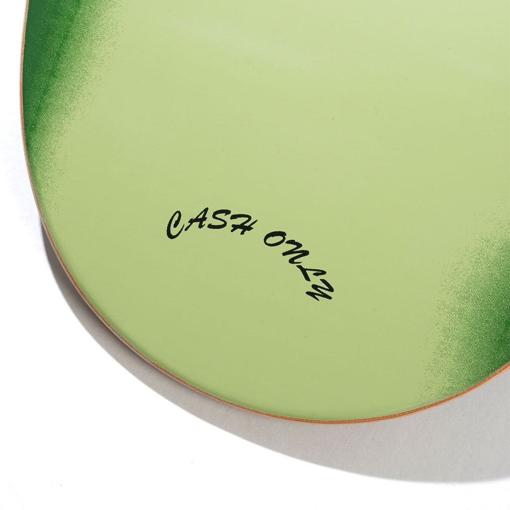Cash Only Trix Skateboard Deck - Green - 8.50"