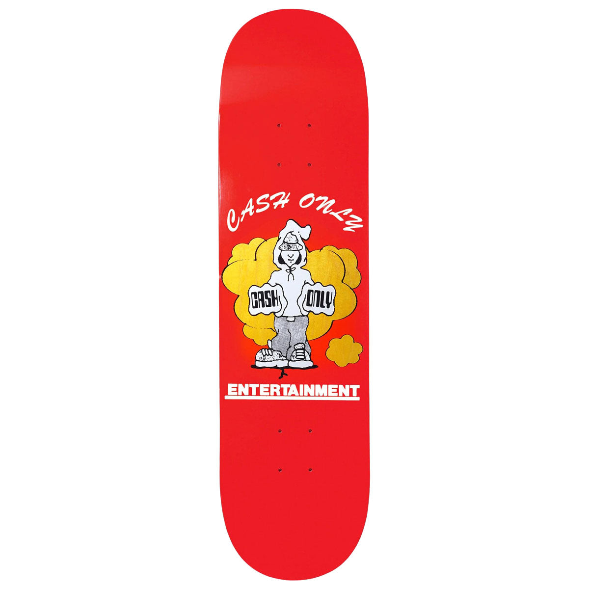 Cash Only Knuckles Skateboard Deck - 8.25"