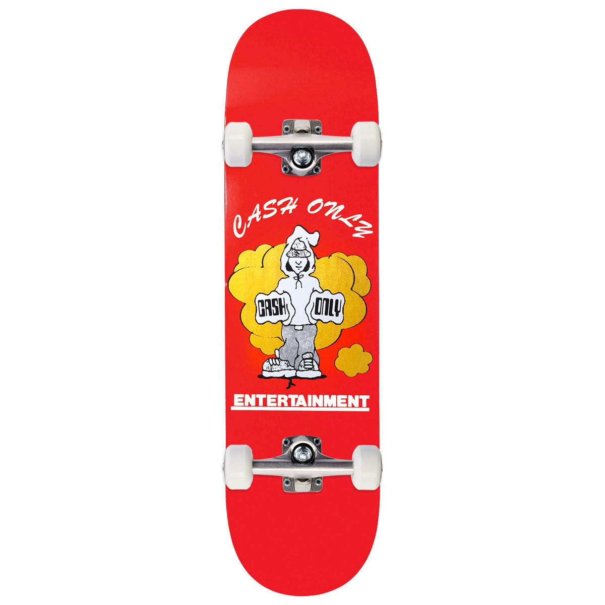 Cash Only Knuckles Skateboard Complete - 8.25"