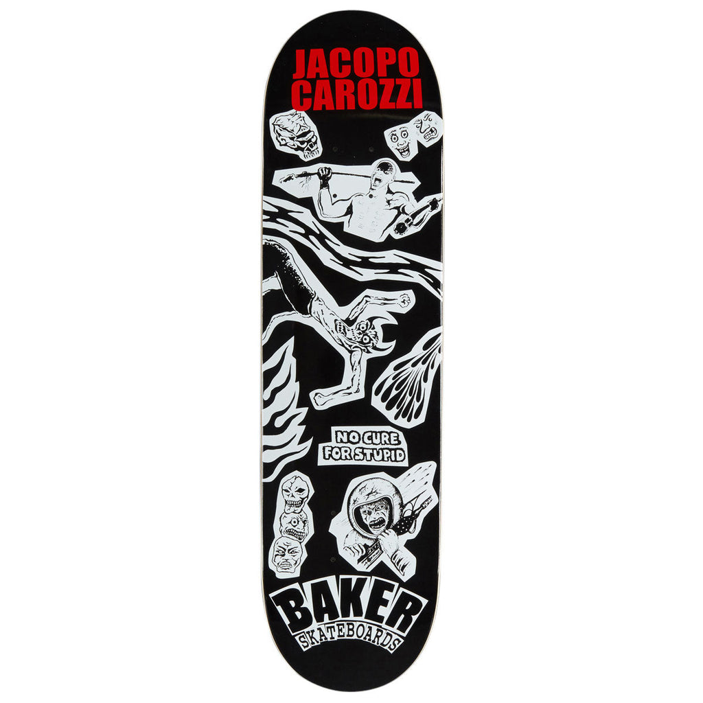 Baker Jacopo Carozzi Divine Evil Skateboard Deck - 8.25"