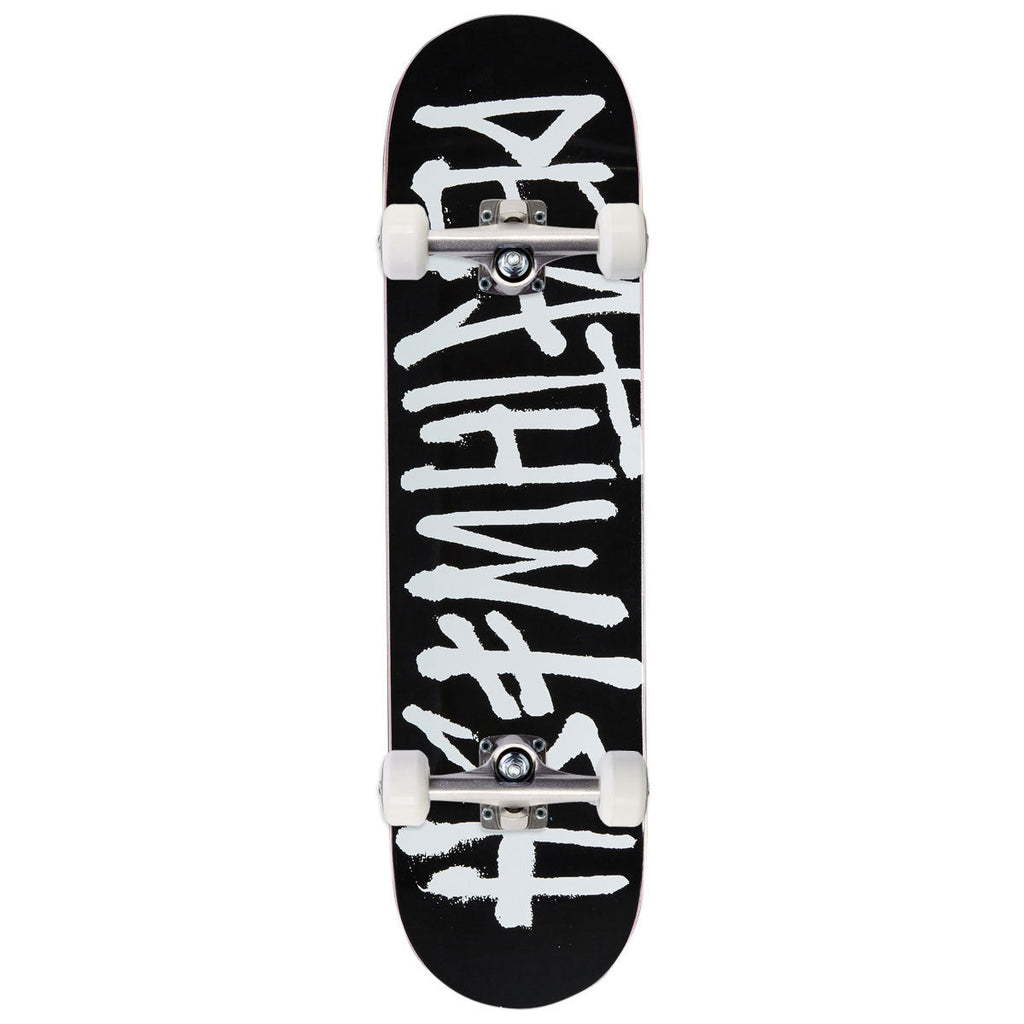 Deathwish Deathspray Skateboard Complete - Black/White - 7.90"