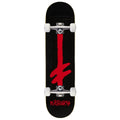 Deathwish Gang Spray Skateboard Complete - Black/Red - 7.75"