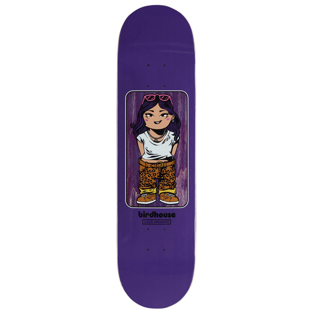 Birdhouse Lizzie Armanto Toybox Skateboard Deck - 8.00"