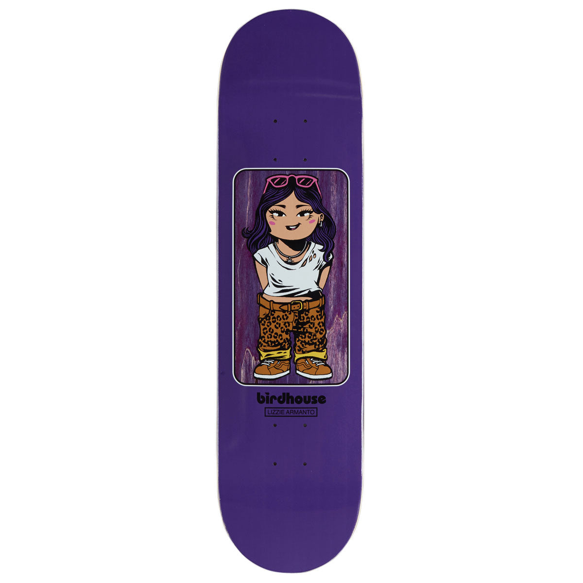 Birdhouse Lizzie Armanto Toybox Skateboard Deck - 8.00"