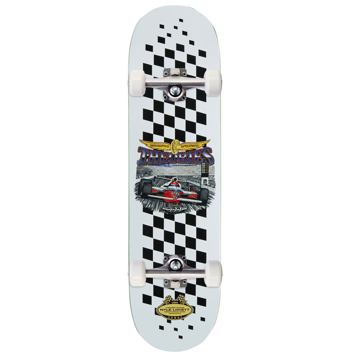 Theories Nyle Lovett Speedway Skateboard Complete - 8.50"