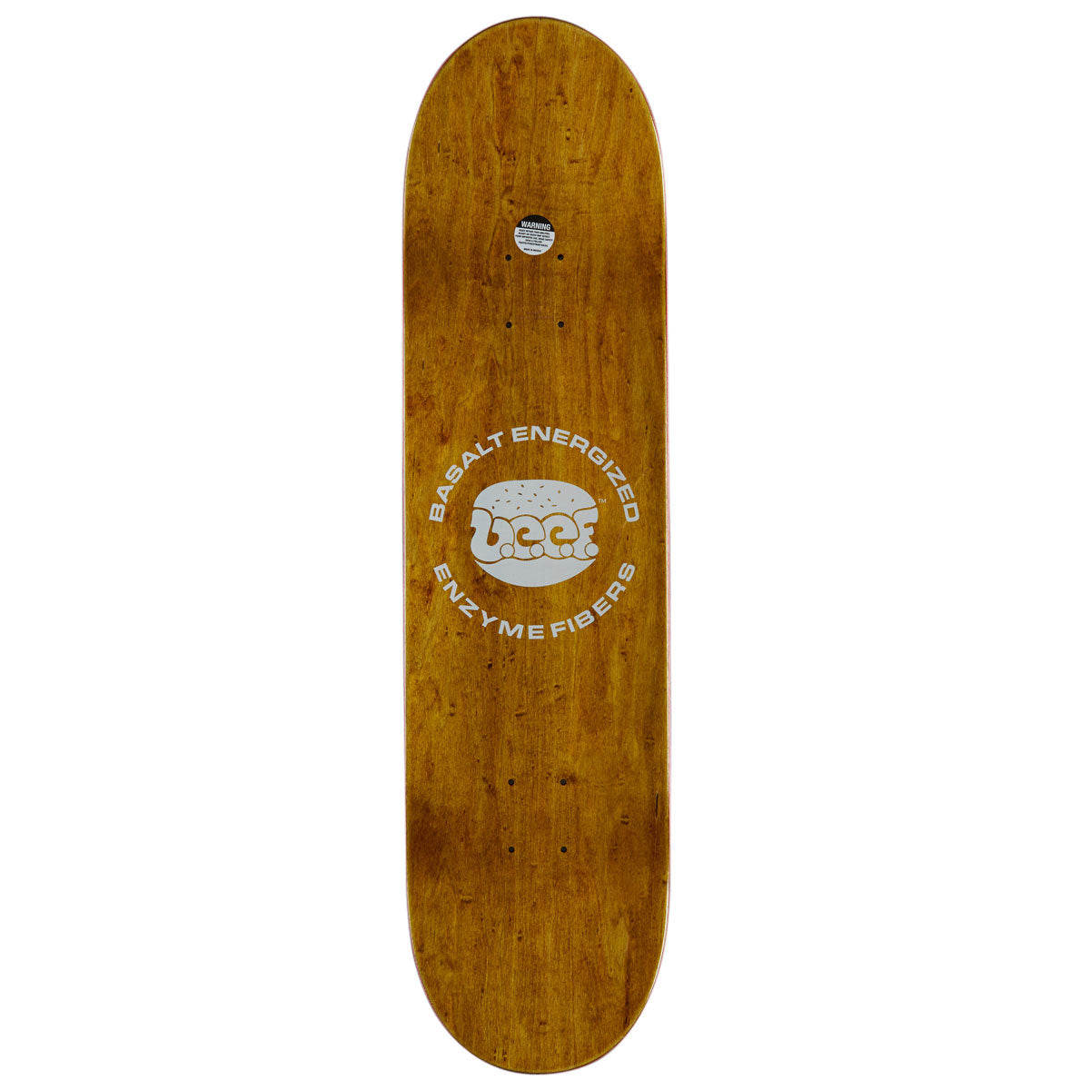 WKND Enzyme B.E.E.F MC Skateboard Deck - Black - 8.25"
