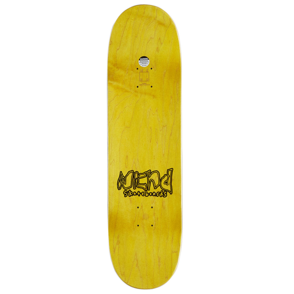 WKND Alive + Well Tanner Burzinski MC Skateboard Complete - Glitter Fleck - 8.58"