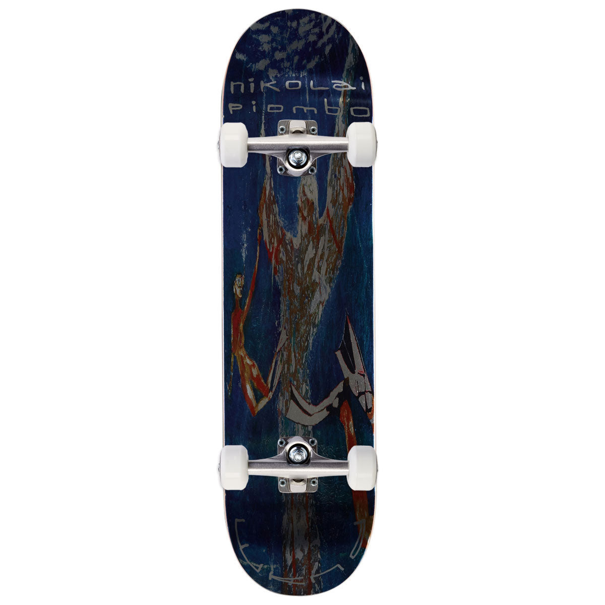 WKND Unlocked Nikolai Piombo MC Skateboard Complete - Metallic Foil - 8.00"