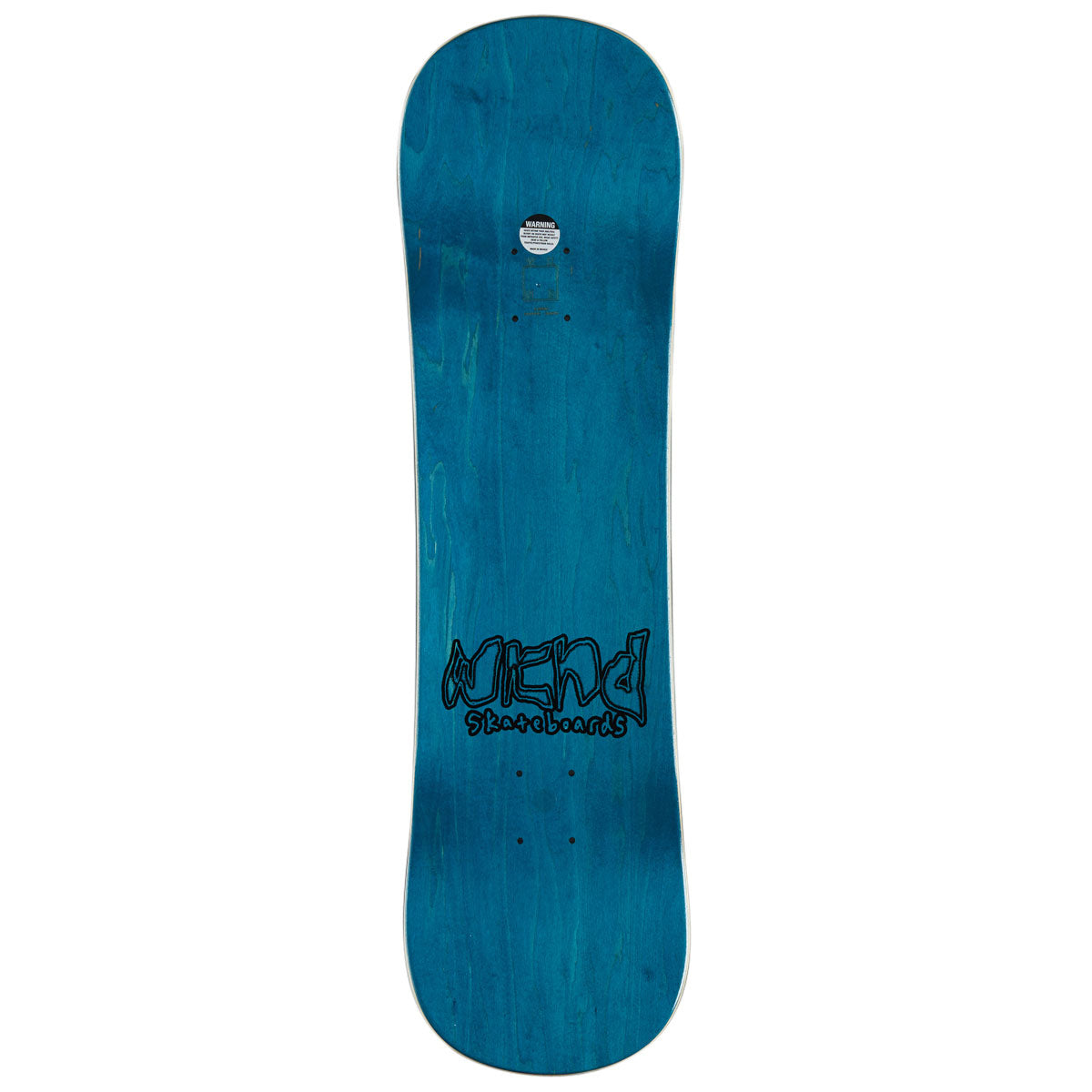 WKND Mumbler Summer Faux Snow Skate Skateboard Complete - Silver - 8.89"