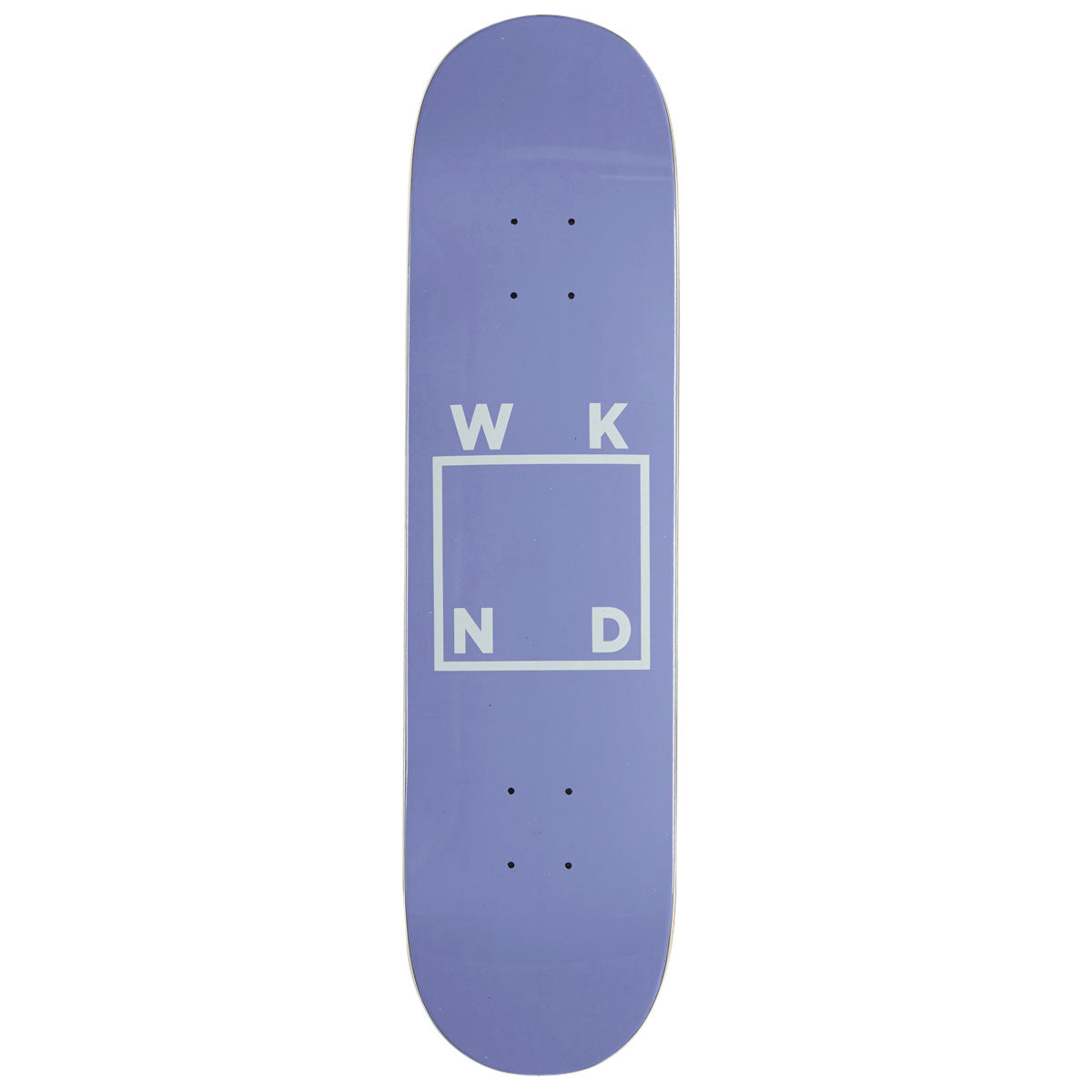 WKND Logo WB Skateboard Deck - Lavender - 7.75"