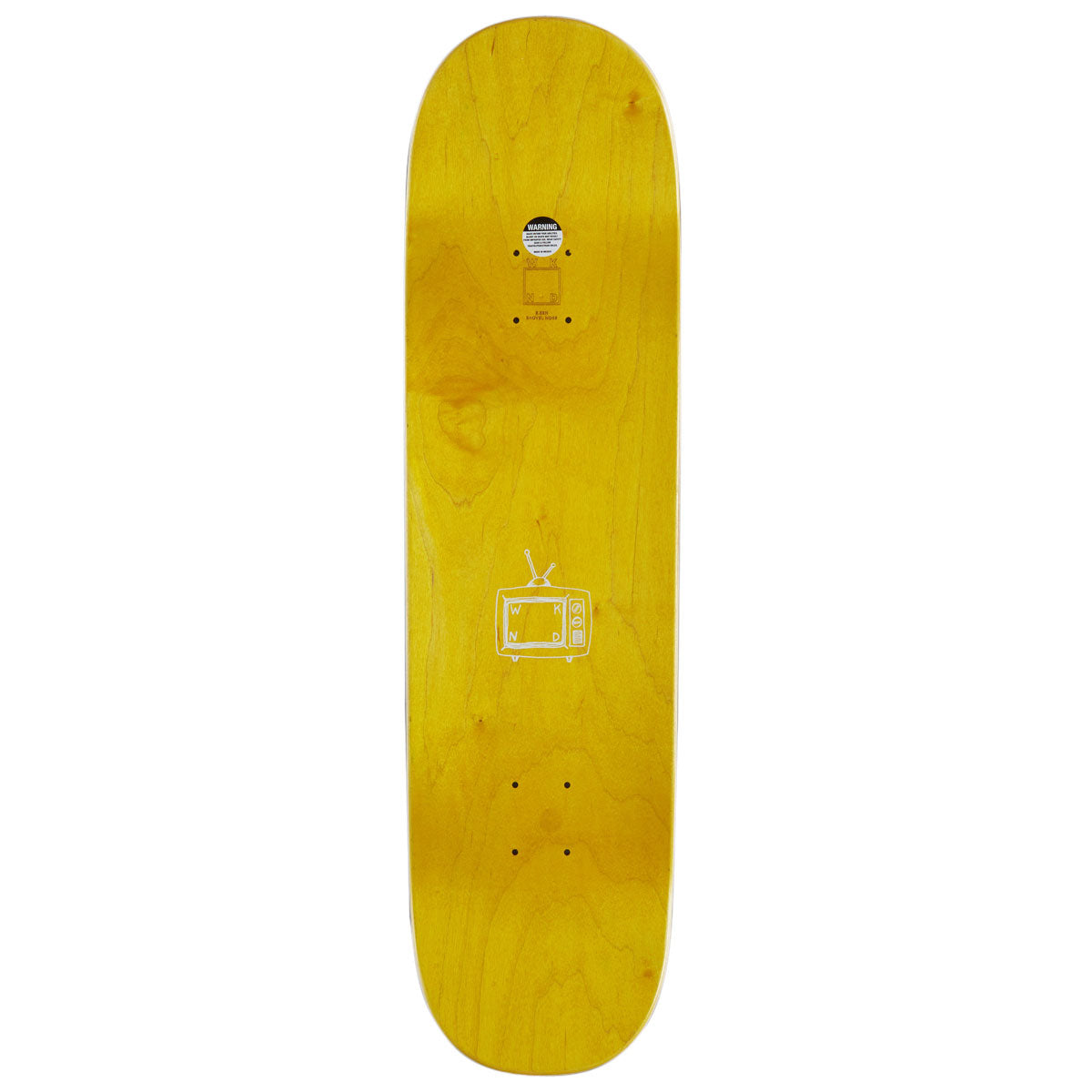 WKND Logo SN Skateboard Complete - Yellow - 8.60"