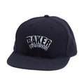 Baker Arch Logo Snapback Hat - Navy