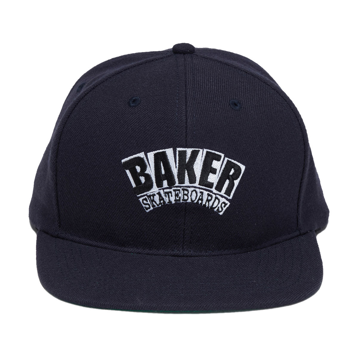Baker Arch Logo Snapback Hat - Navy