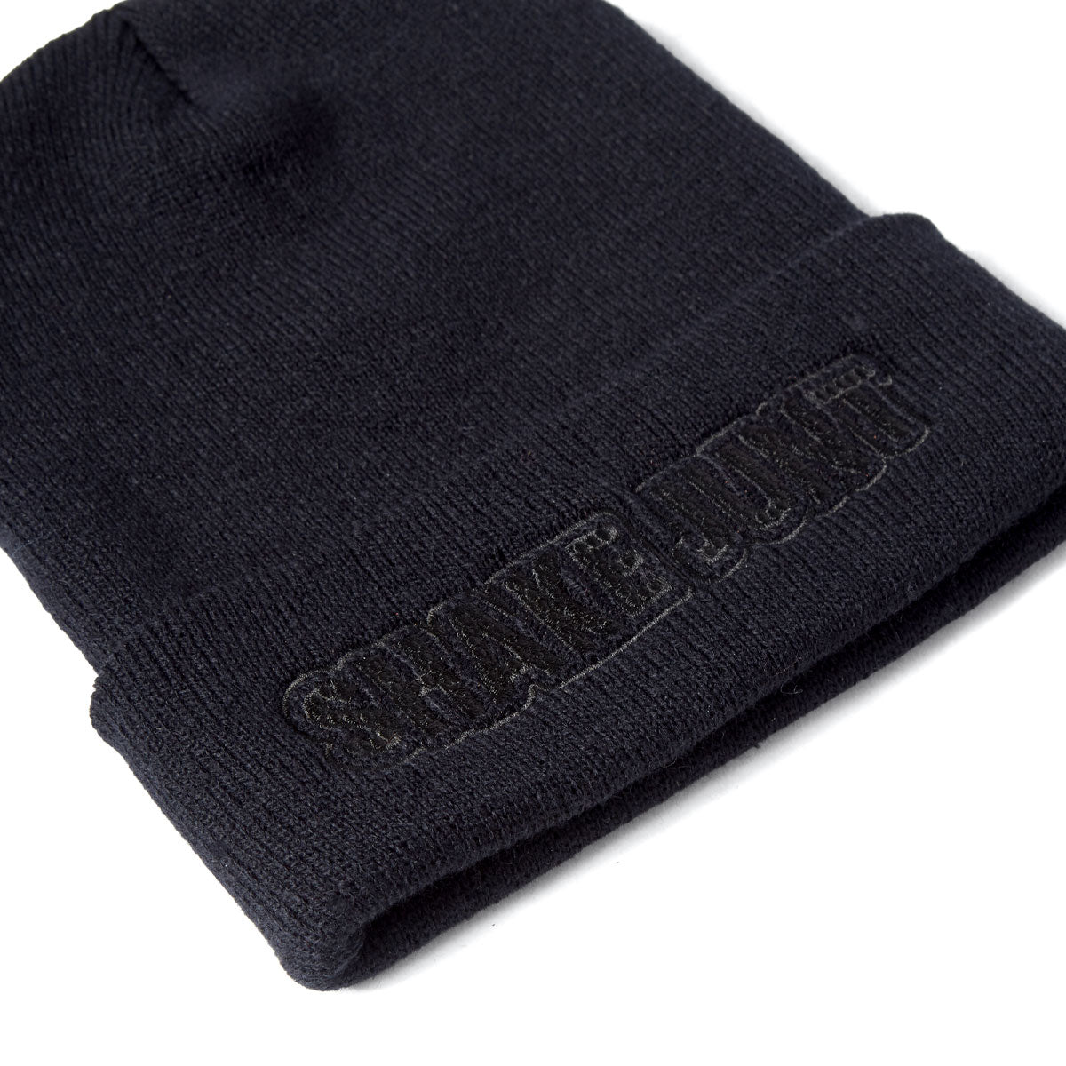Shake Junt Stretch Logo Beanie - Black