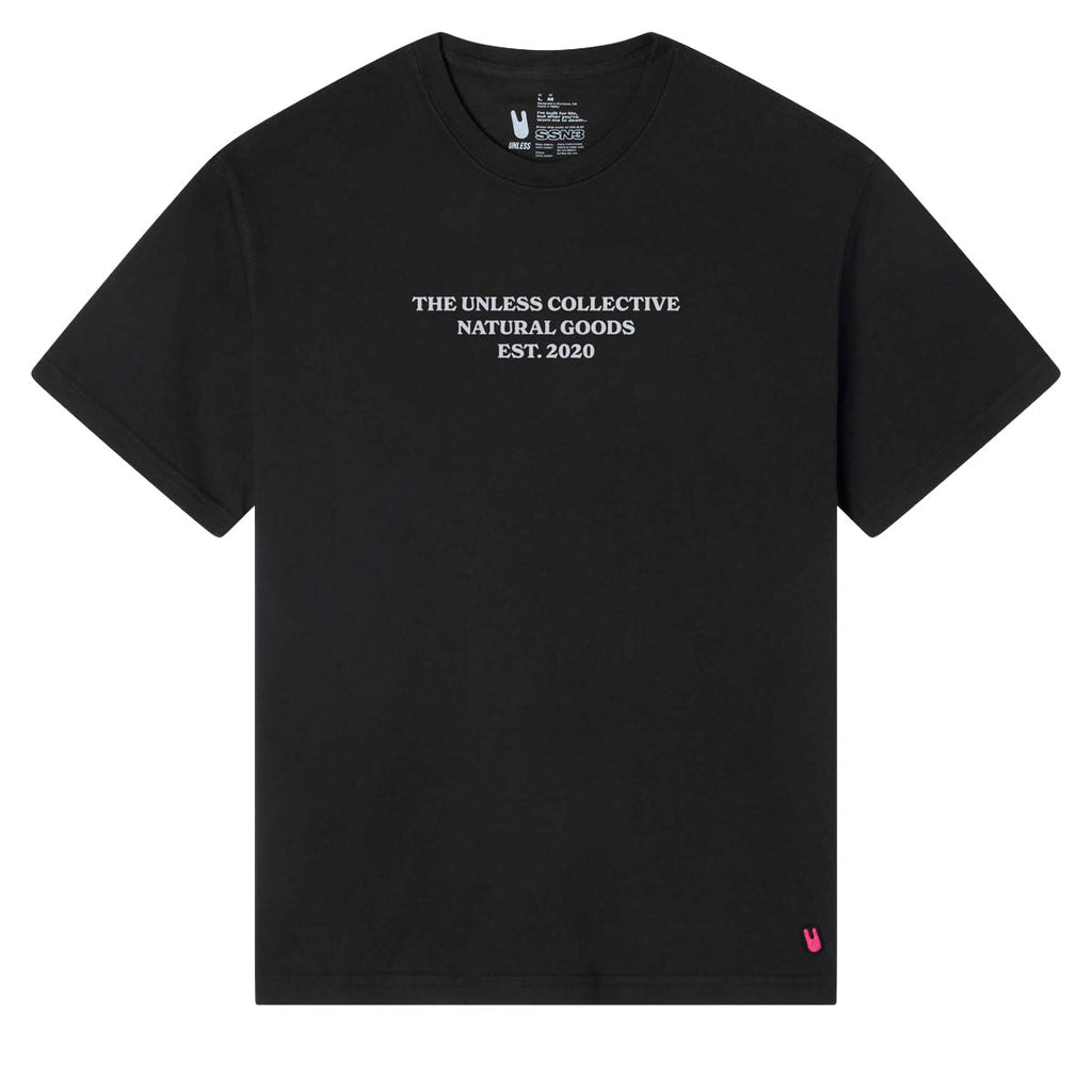 Unless Natural Goods T-Shirt - Black