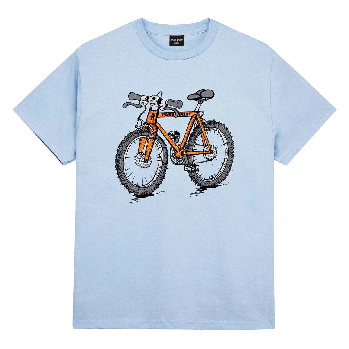 Passport One Speed T-Shirt - Stonewash Blue