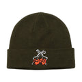 Passport Cherries Beanie Beanie - Khaki