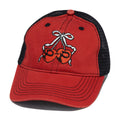 Passport Cherries Leagues Trucker Hat - Washed Red