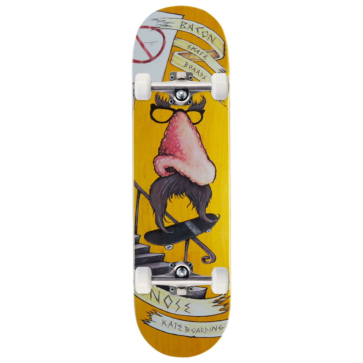 Bacon Nose Kating Skateboard Complete - 8.75"