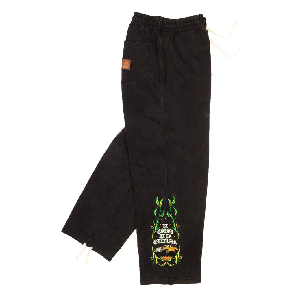 DGK x Jarritos Sabor Fleece Sweatpants - Washed Black