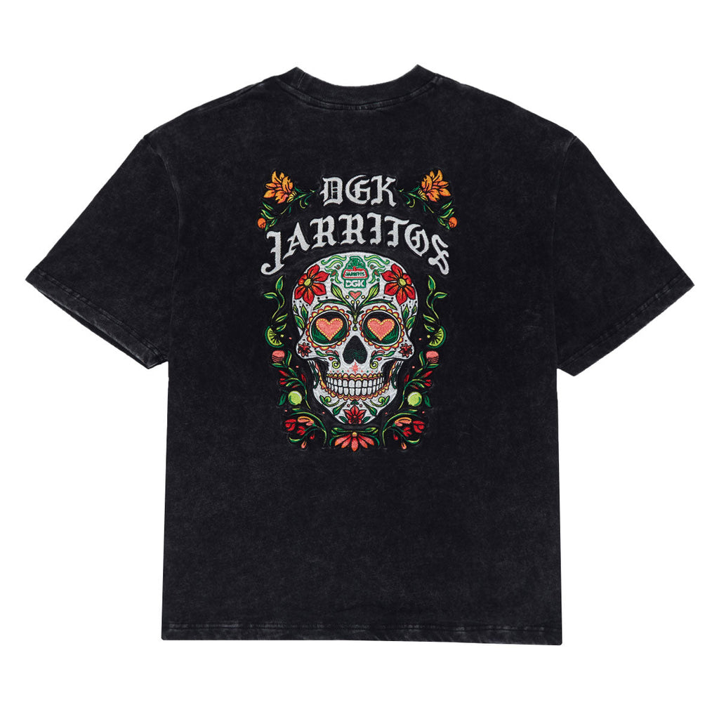 DGK x Jarritos Sabor Knit T-Shirt - Washed Black