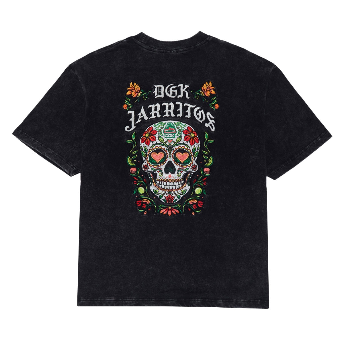 DGK x Jarritos Sabor Knit T-Shirt - Washed Black