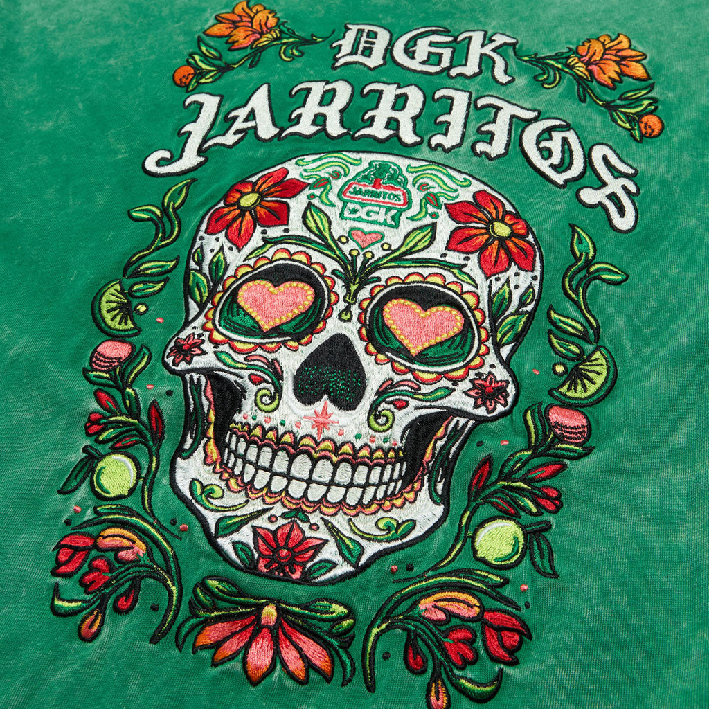 DGK x Jarritos Sabor Knit T-Shirt - Washed Green