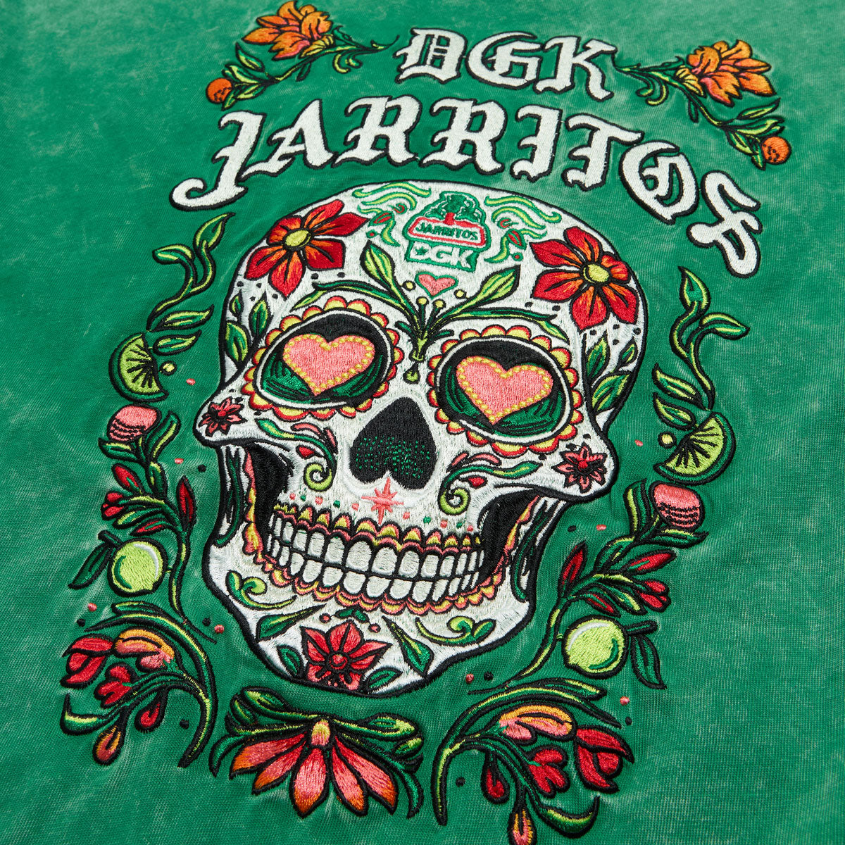 DGK x Jarritos Sabor Knit T-Shirt - Washed Green