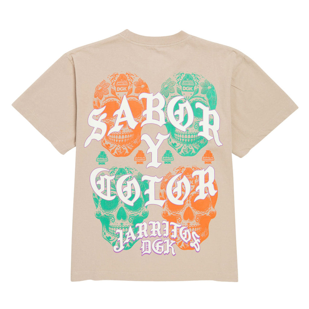DGK x Jarritos Sabor Boxy T-Shirt - Tan