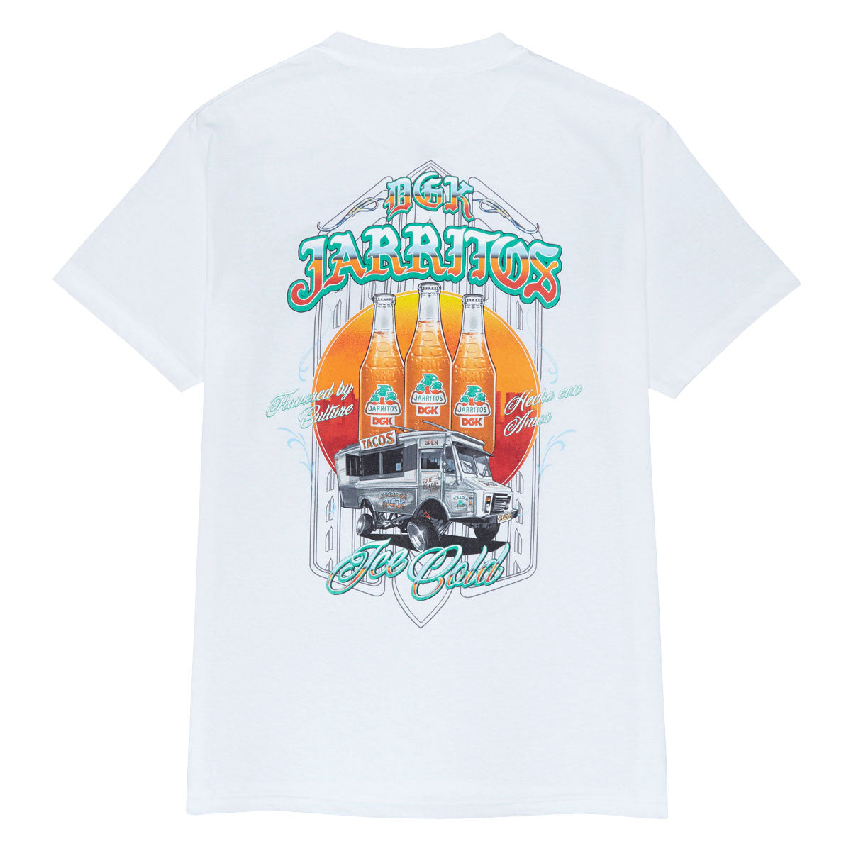 DGK x Jarritos Ice Cold T-Shirt - White