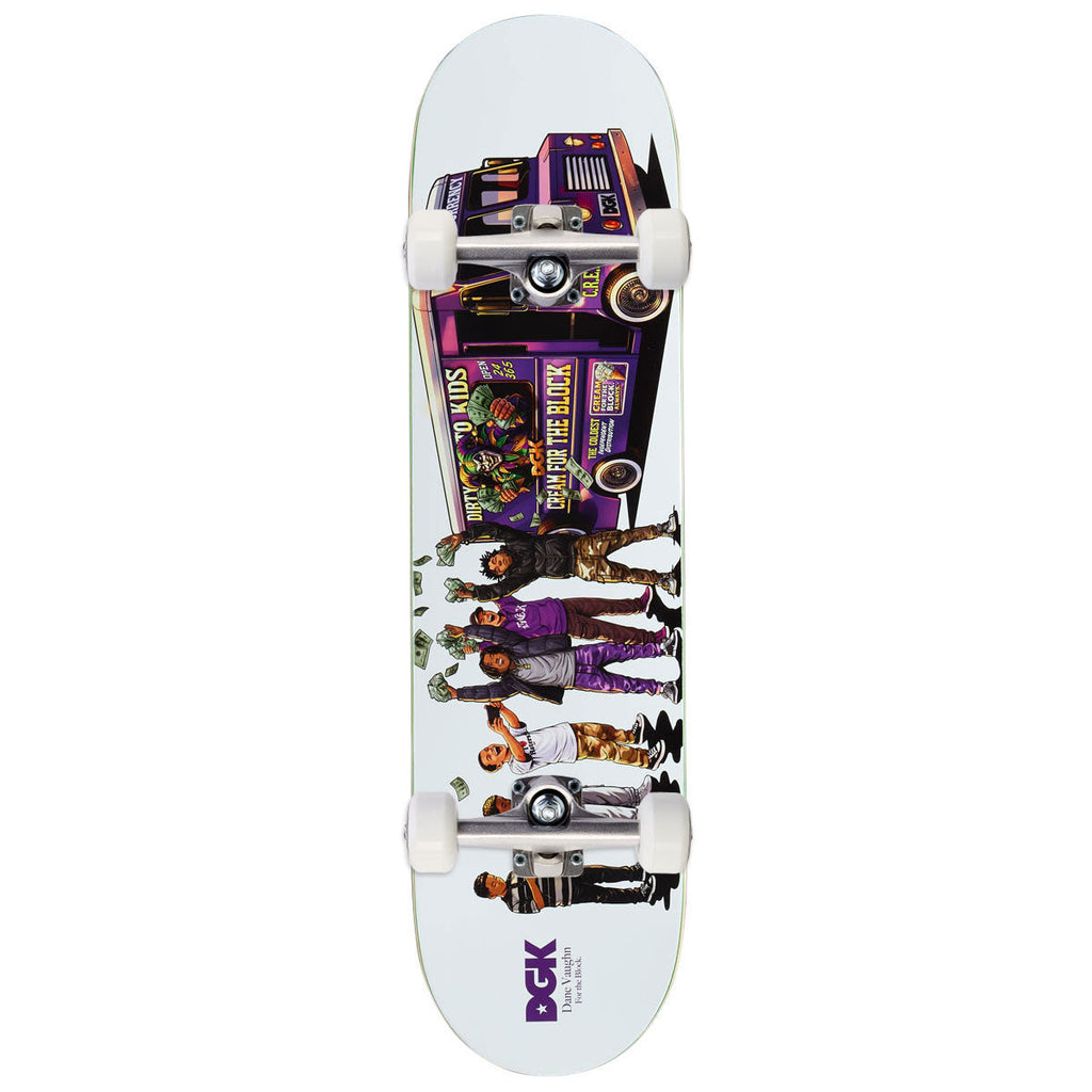 DGK For The Block Vaughn Skateboard Complete - 8.00"