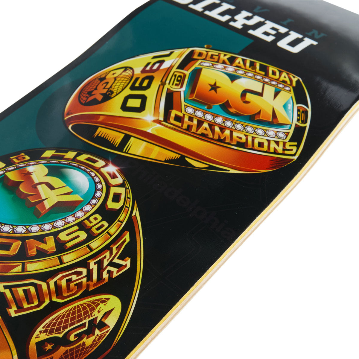 DGK Back 2 Back Bilyeu Skateboard Deck - 8.06"