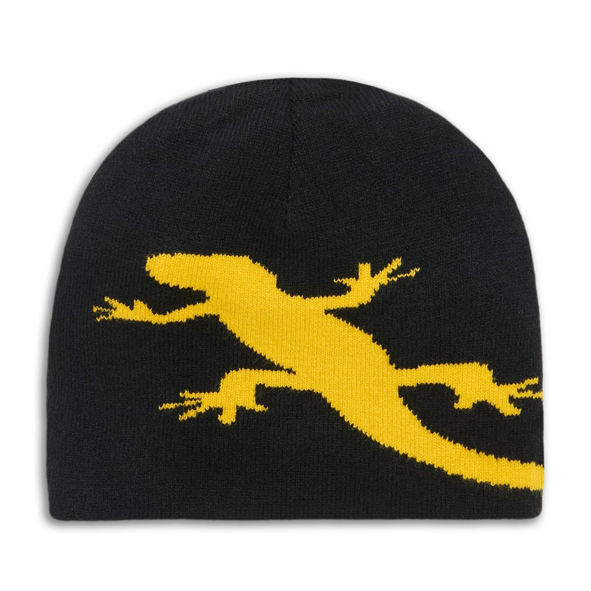 CCS Reversible Amphibian Skully Beanie - Yellow/Black