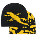 CCS Reversible Amphibian Skully Beanie - Yellow/Black